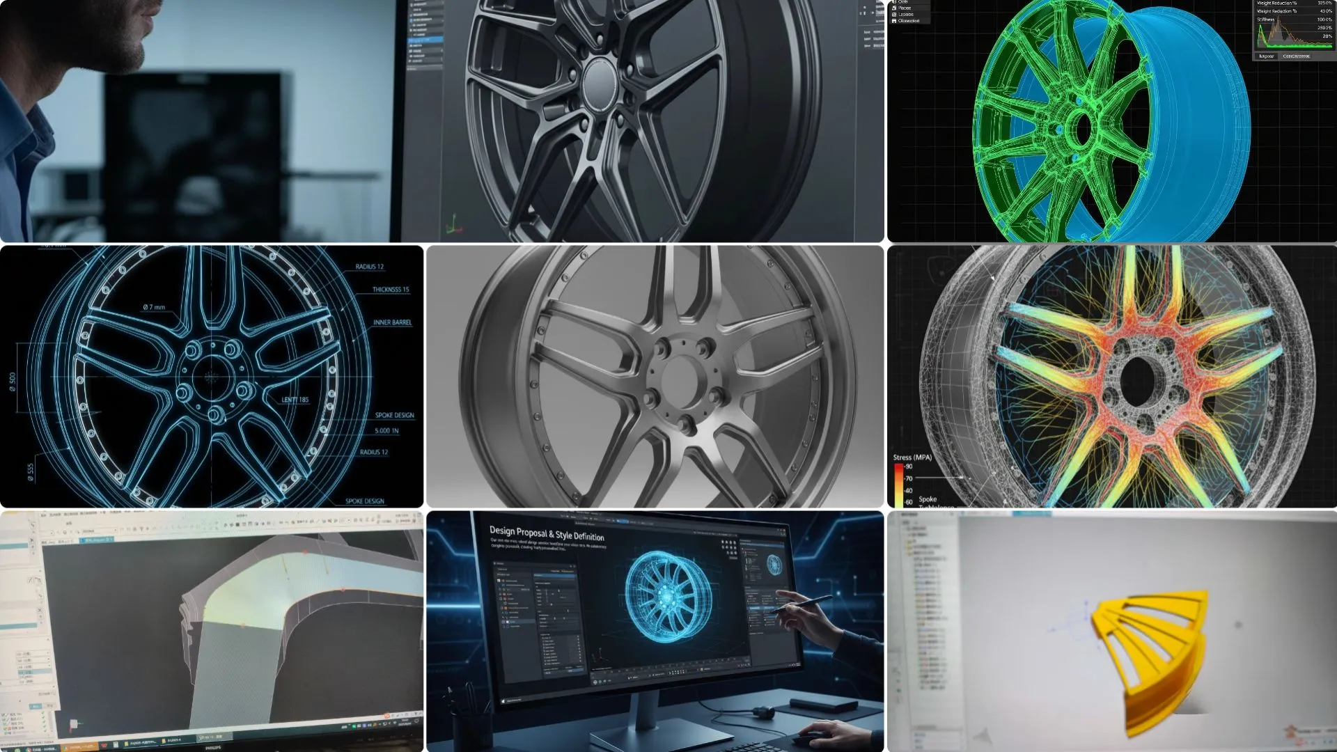 Final specification confirmation of technical drafting for AEGIS RIM custom forged wheel showing quality control measurements and JWL VIA certification prior to shipment from Grand Prairie Texas
