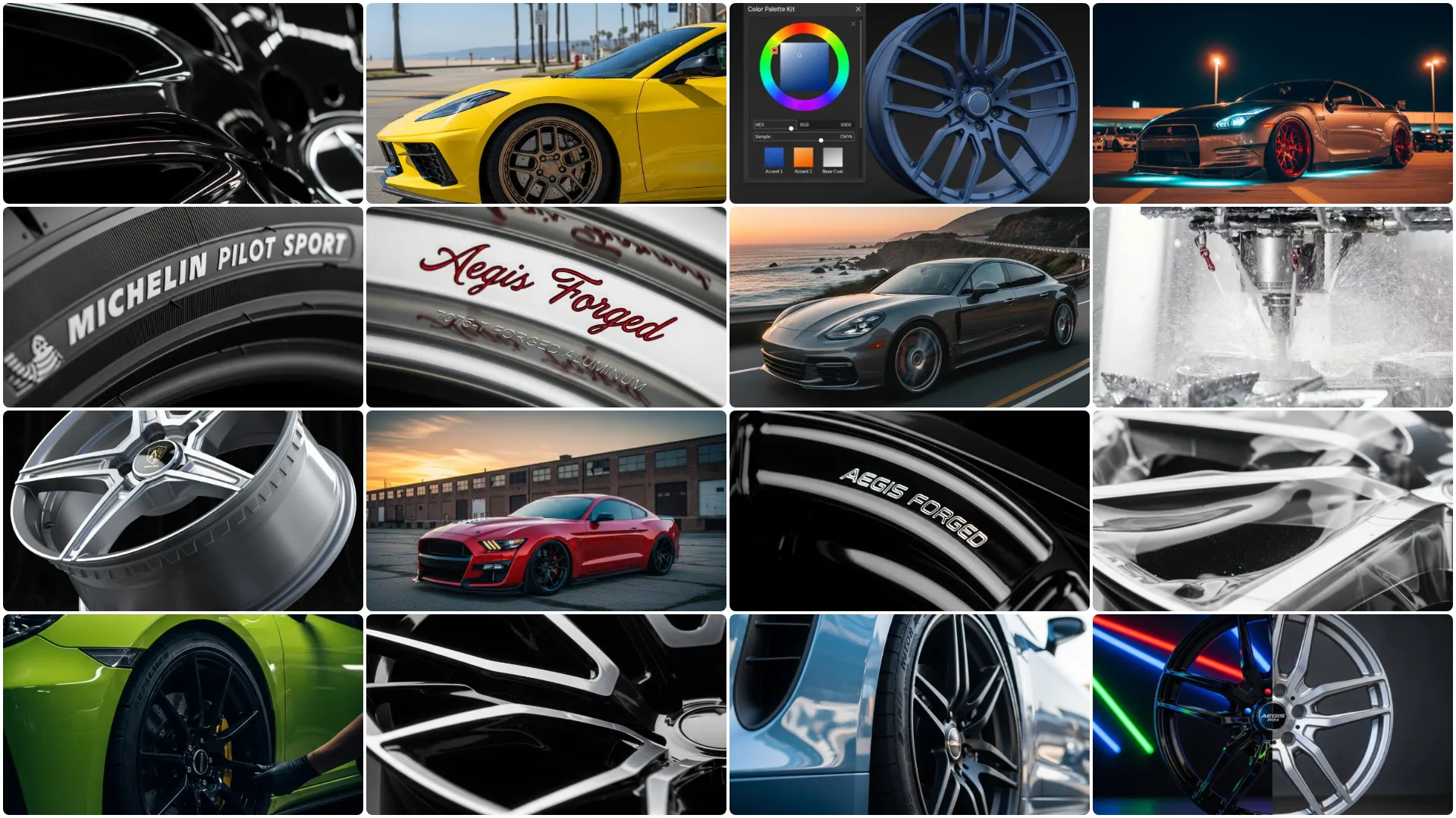 AEGIS RIM Bespoke Studio custom wheel design and manufacturing process