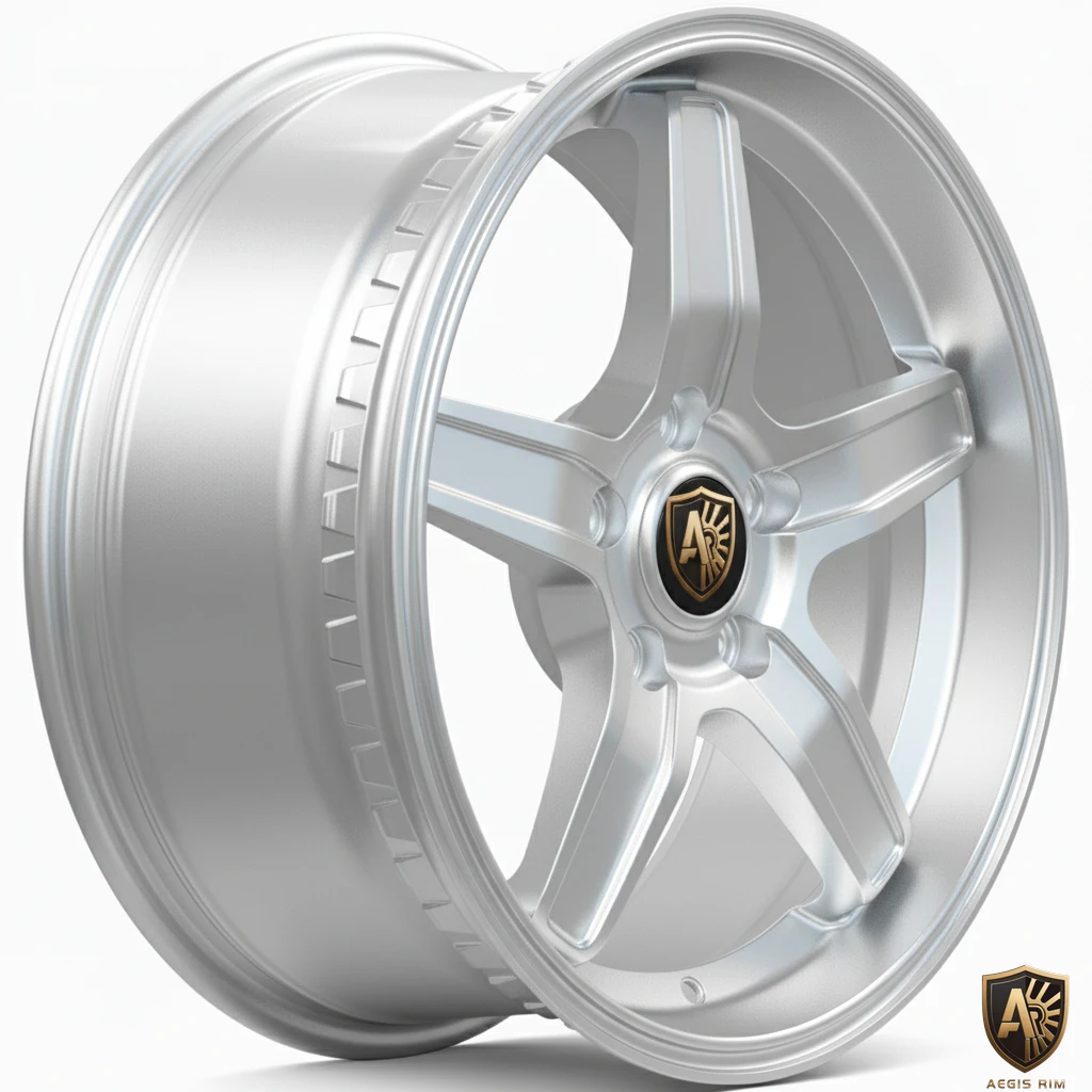 Aegis Forge Prodesign Aurora 009 Gloss Silver 45 Degree Tilt