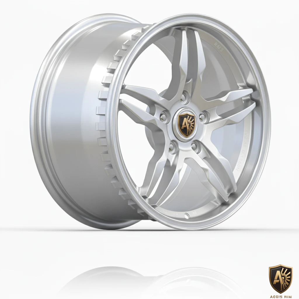 Aegis Forge Prodesign Aurora 013 Gloss Silver 45 Degree Tilt