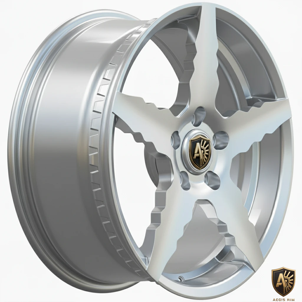 Aegis Forge Prodesign Aurora 014 Gloss Silver 45 Degree Tilt