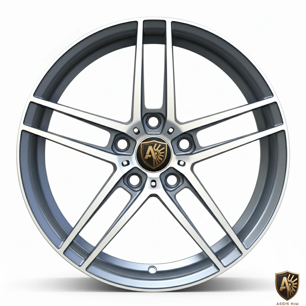 Aegis Forge Prodesign Aurora 016 Gloss Grey Glossy Front
