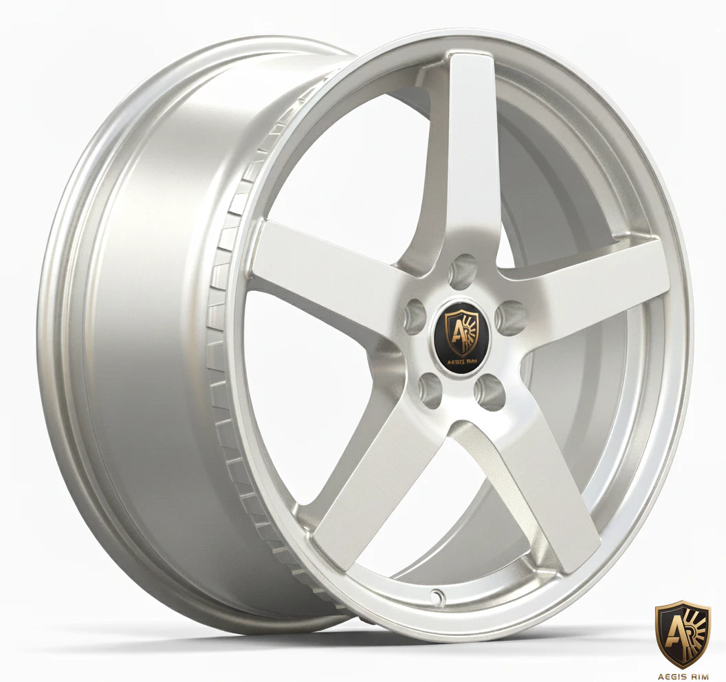 Aegis Forge Prodesign Aurora 020 Gloss Silver 45 Degree Tilt
