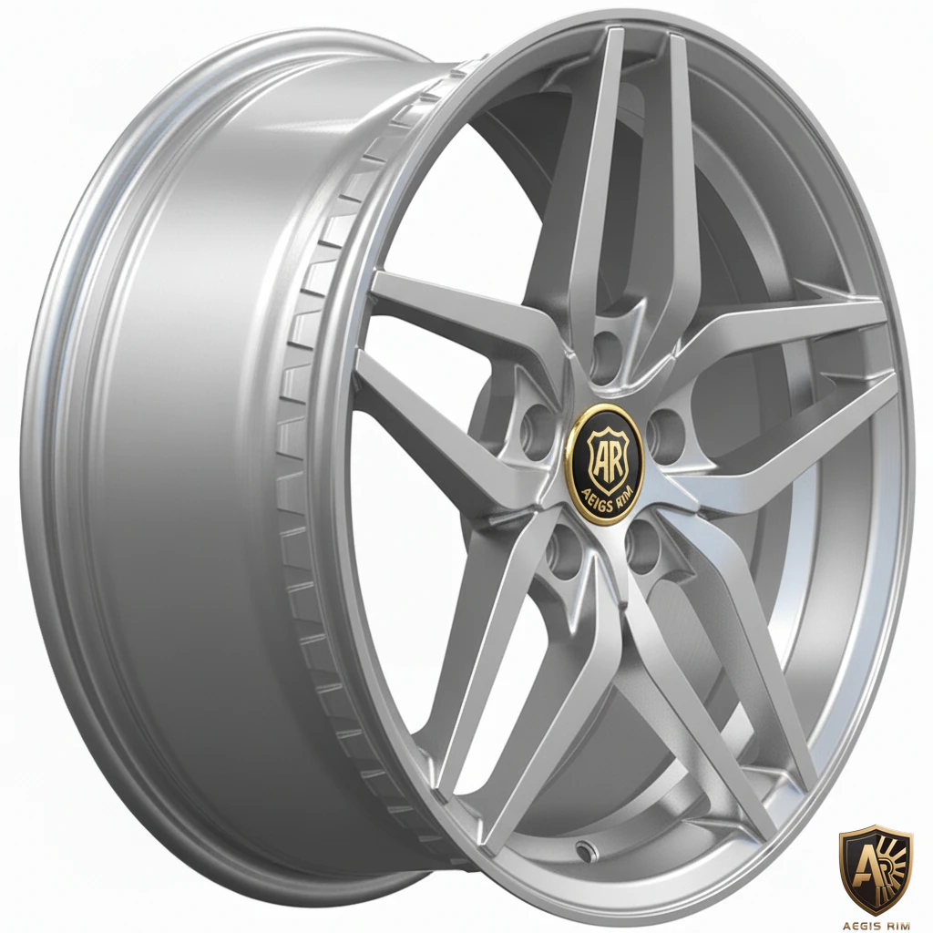 Aegis Forge Prodesign Aurora 023 Gloss Silver 45 Degree Tilt