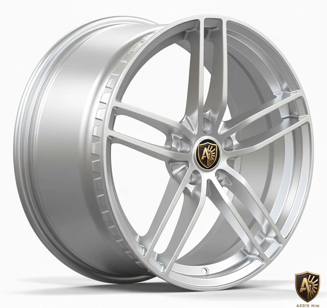 Aegis Forge Prodesign Aurora 024 Gloss Silver 45 Degree Tilt