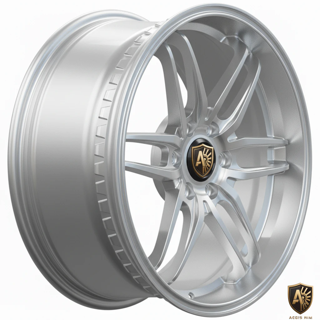 Aegis Forge Prodesign Aurora 026 Gloss Silver 45 Degree Tilt