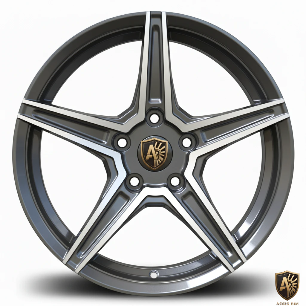Aegis Forge Prodesign Aurora 028 Gloss Grey Glossy Front