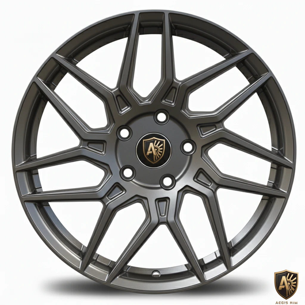 Aegis Forge Prodesign Aurora 029 Gloss Grey Glossy Front