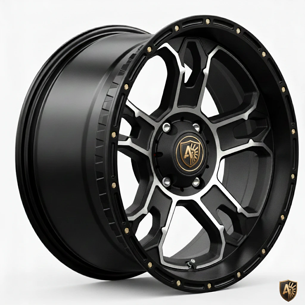 Aegis-Forge-Prodesign-Bedrock-002-Gloss-Black-glossy-45-Degree-Tilt