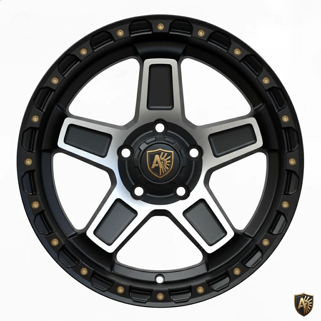 Aegis-Forge-Prodesign-Bedrock-010-Gloss-Black-glossy-Front