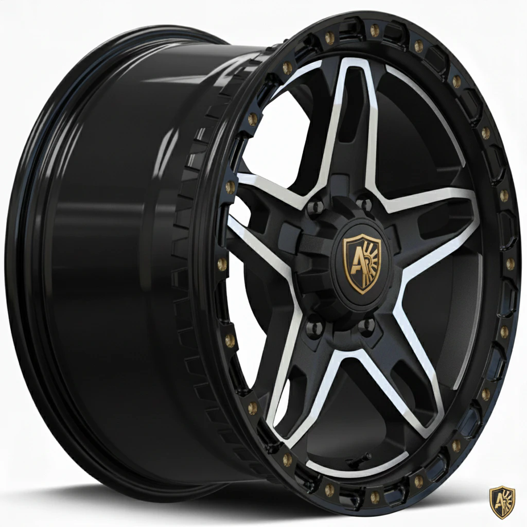 Aegis-Forge-Prodesign-Bedrock-012-Gloss-Black-glossy-1-45-Degree-Tilt