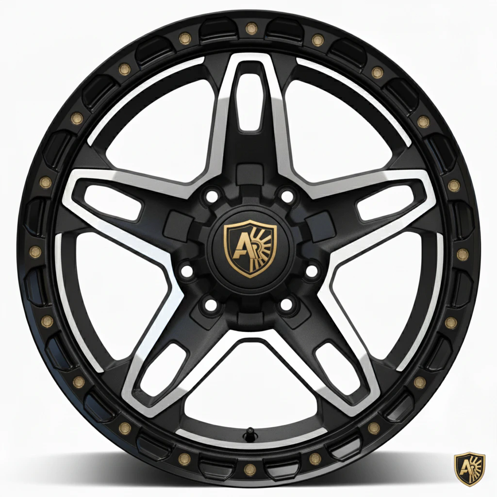 Aegis-Forge-Prodesign-Bedrock-012-Gloss-Black-glossy-1-Front