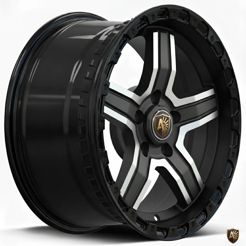 Aegis-Forge-Prodesign-Bedrock-018-Gloss-Black-glossy-45-Degree-Tilt
