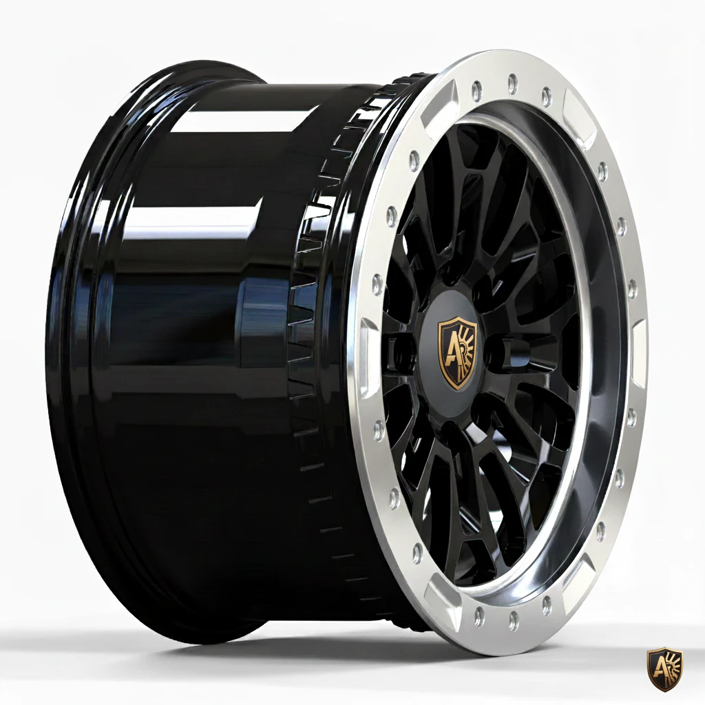 Aegis-Forge-Prodesign-Conquest-007-Gloss-Black-glossy-45-Degree-Tilt