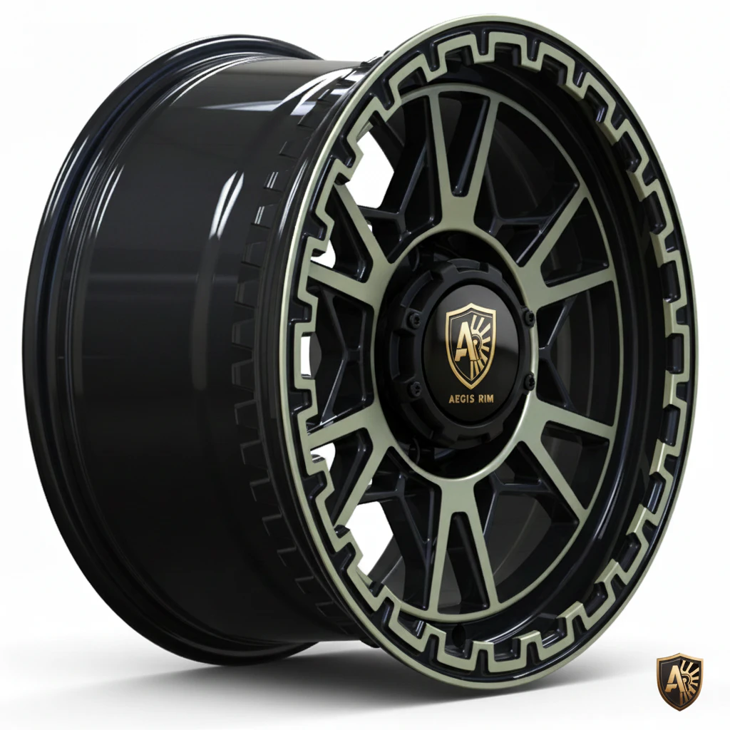 Aegis-Forge-Prodesign-Conquest-008-Gloss-Black-glossy-45-Degree-Tilt