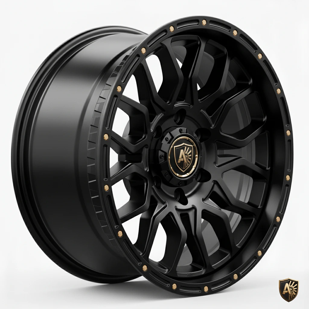 Aegis-Forge-Prodesign-Conquest-010-Gloss-Black-45-Degree-Tilt