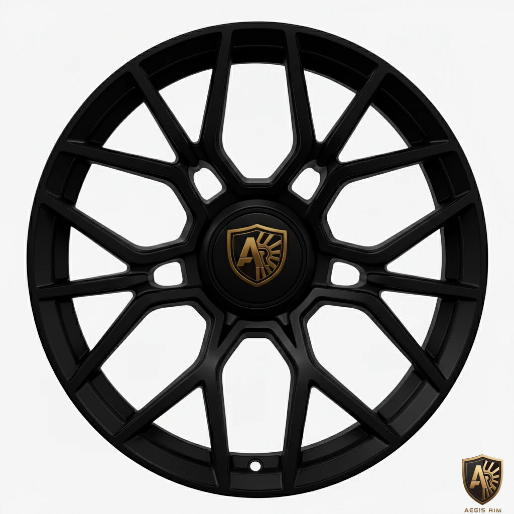 Aegis Forge Prodesign Geometric 006 Gloss Black Front