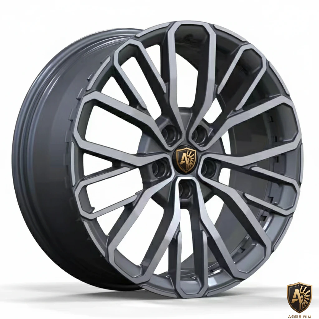 Aegis Forge Prodesign Geometric 009 Gloss Grey 45 Glossy Tilt