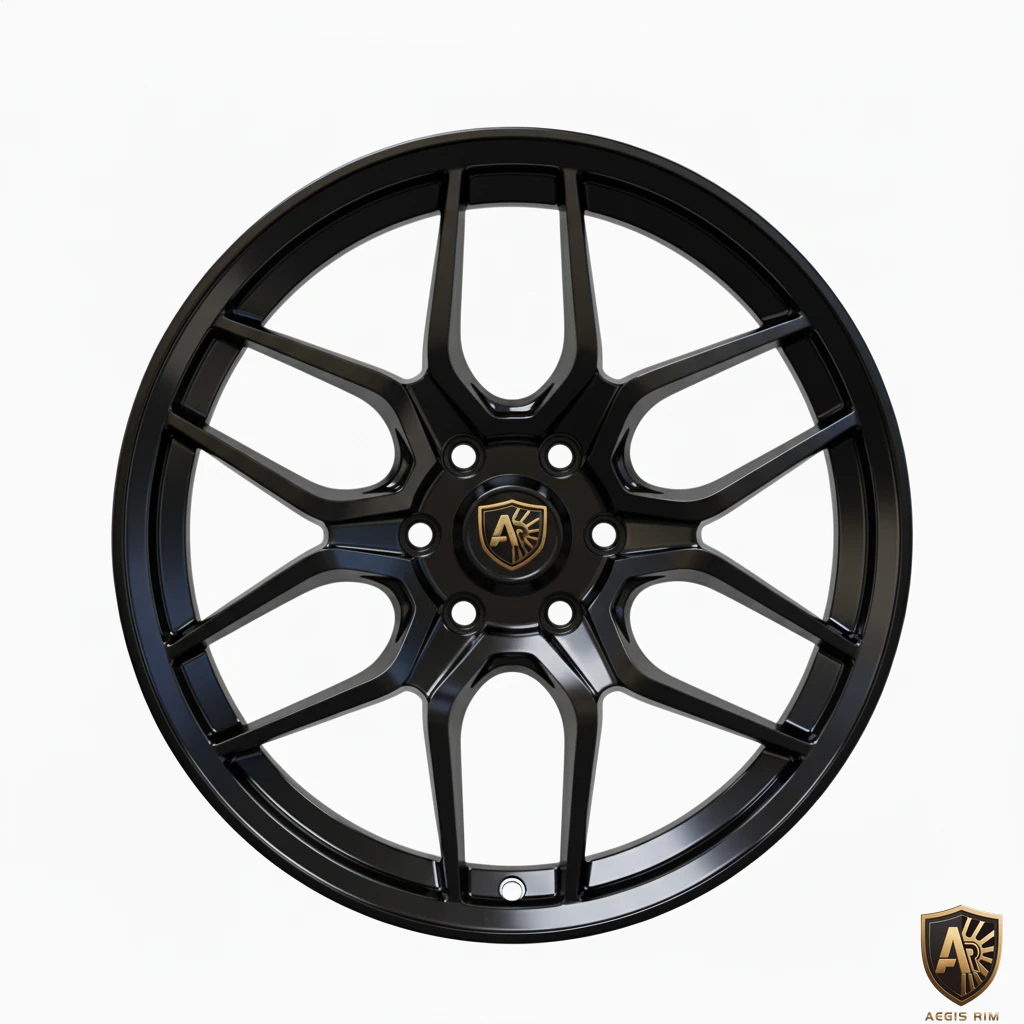 Aegis Forge Prodesign Geometric 011 Gloss Black Front