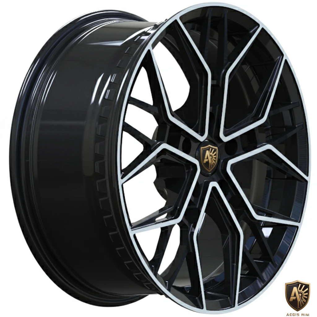 Aegis Forge Prodesign Geometric 014 Gloss Black 45glossy Degree Tilt
