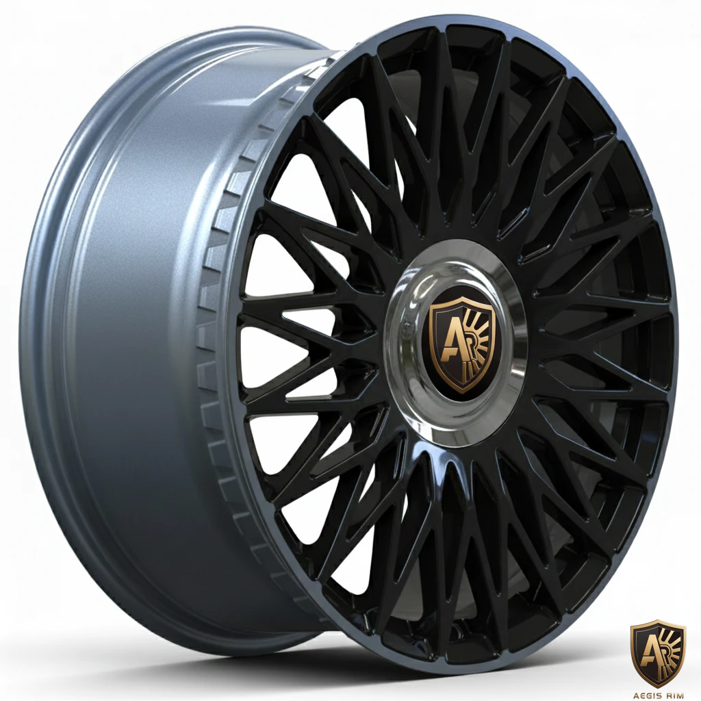 Aegis Forge Prodesign Geometric 017 Gloss Two Color 45 Degree Tilt