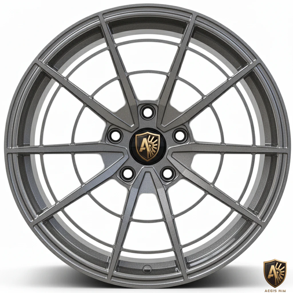 Aegis Forge Prodesign Geometric 021 Gloss Gray Front