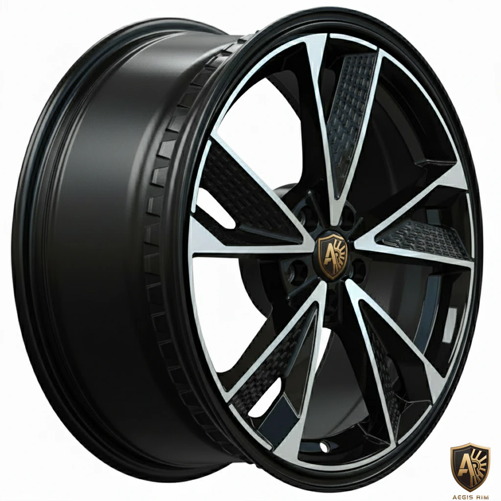 Aegis-Forge-Prodesign-Ghostblade-006-Gloss-Black-glossy-45-Degree-Tilt