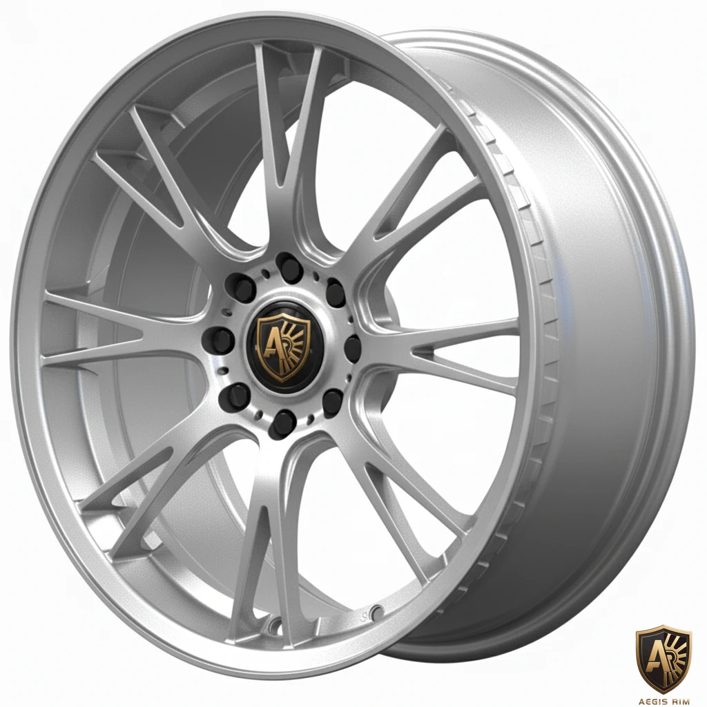 Aegis-Forge-Prodesign-Ghostblade-015-Gloss-Silver-45-Degree-Tilt
