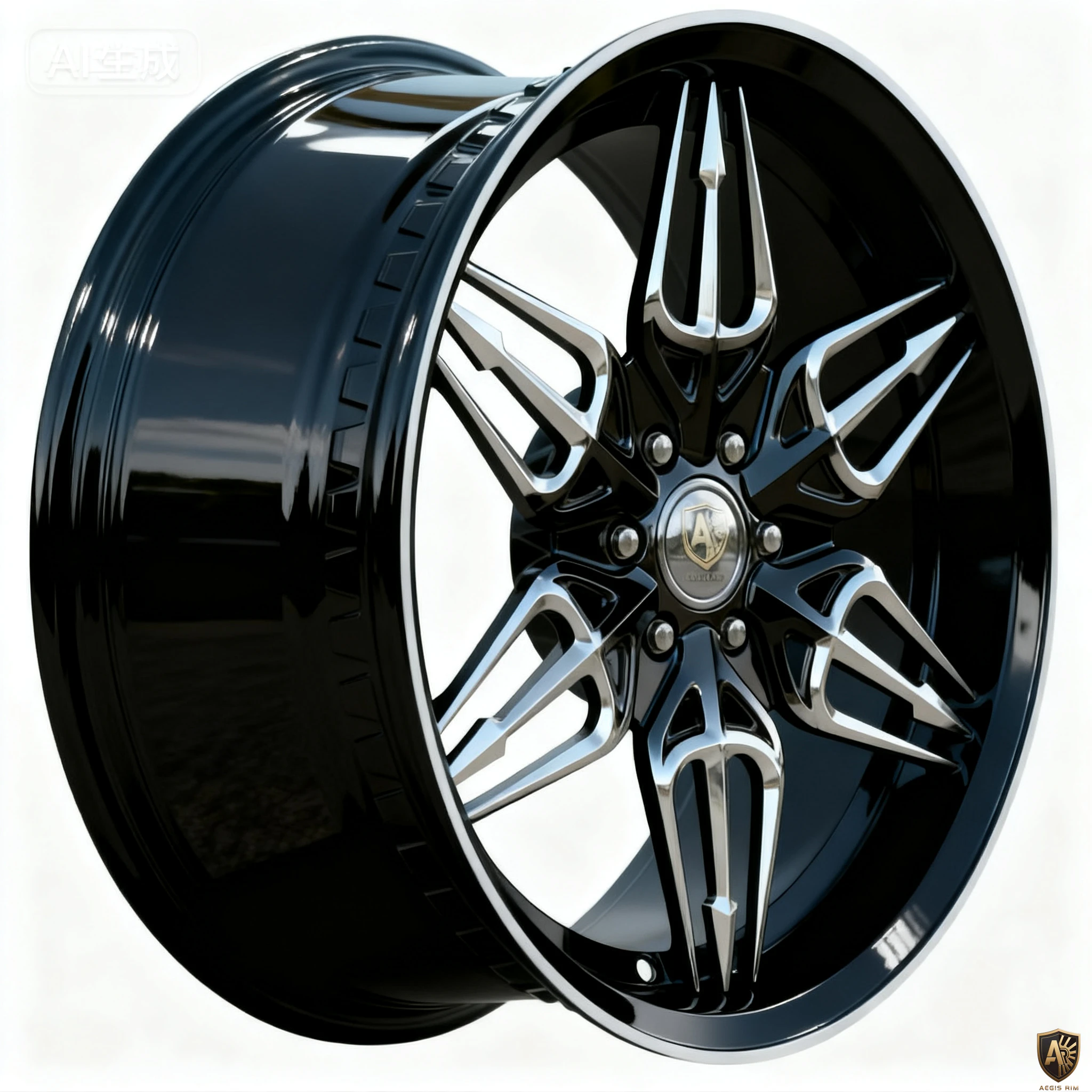 Aegis-Forge-Prodesign-Ghostblade-026-Gloss-Black-45-Degree-Tilt