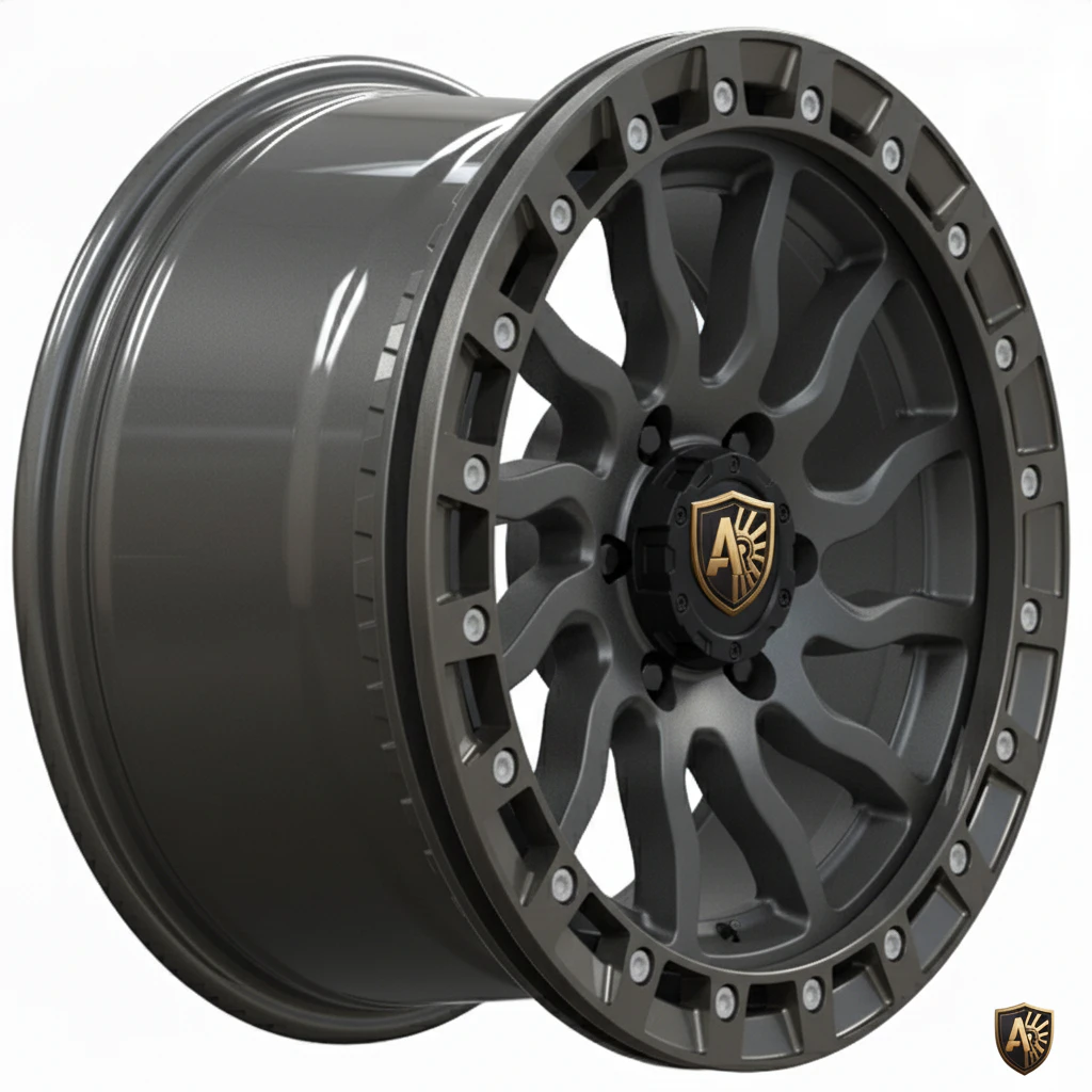 Aegis-Forge-Prodesign-TREKKER-002-Gloss-Grey-45-Degree-Tilt