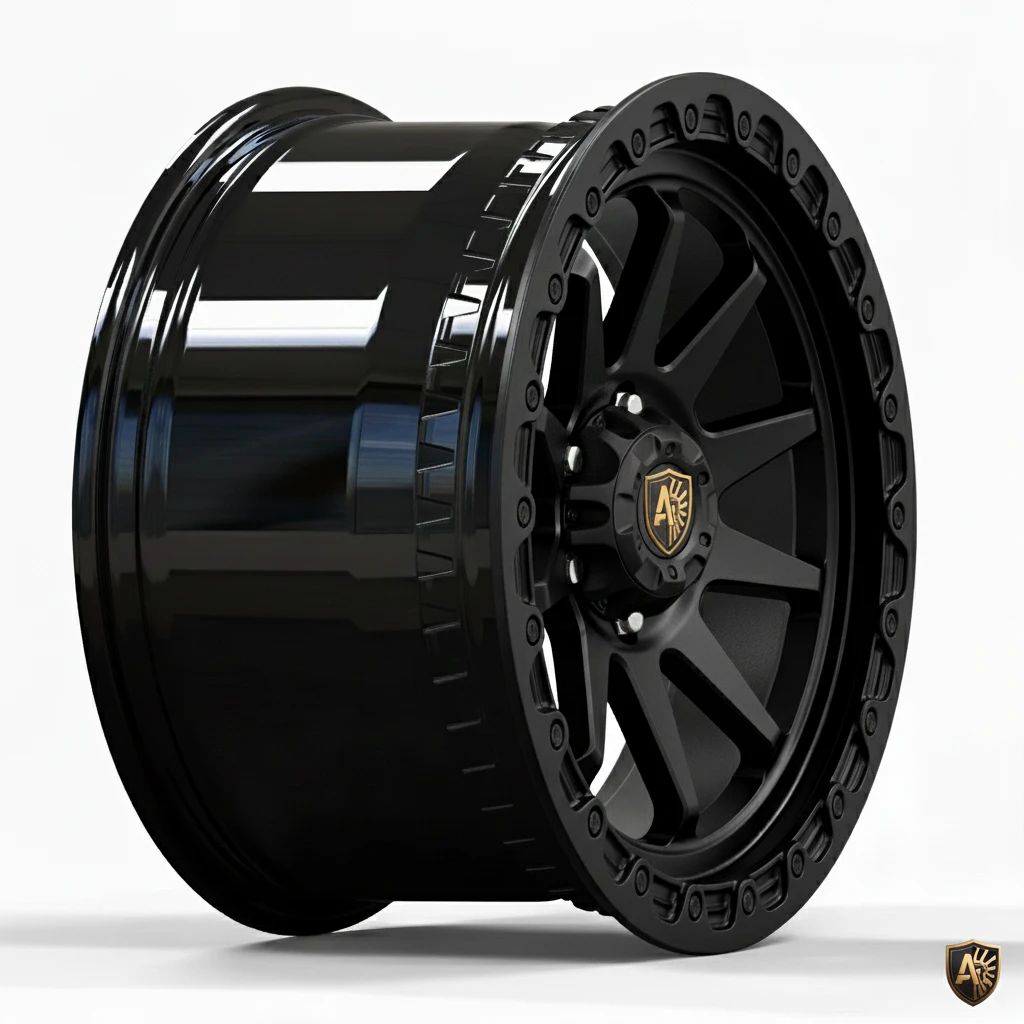 Aegis-Forge-Prodesign-TREKKER-003-Gloss-Black-45-Degree-Tilt