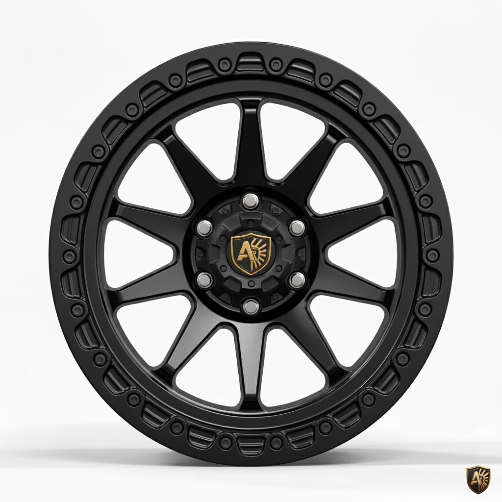 Aegis-Forge-Prodesign-TREKKER-003-Gloss-Black-Front