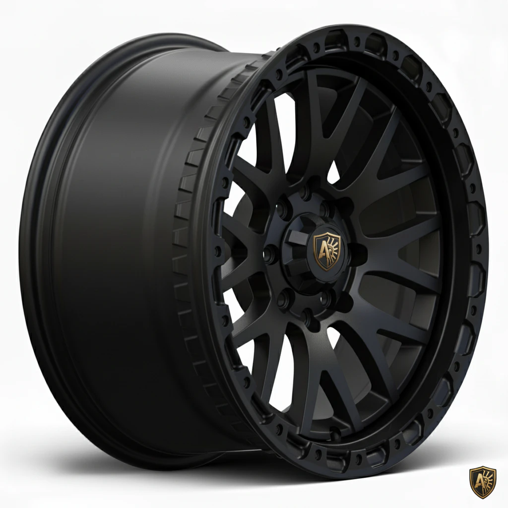 Aegis-Forge-Prodesign-TREKKER-017-Gloss-Black-45-Degree-Tilt
