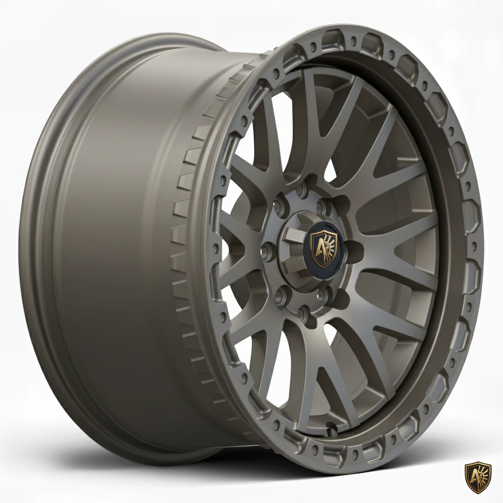 Aegis-Forge-Prodesign-TREKKER-017-Gloss-Grey-45-Degree-Tilt