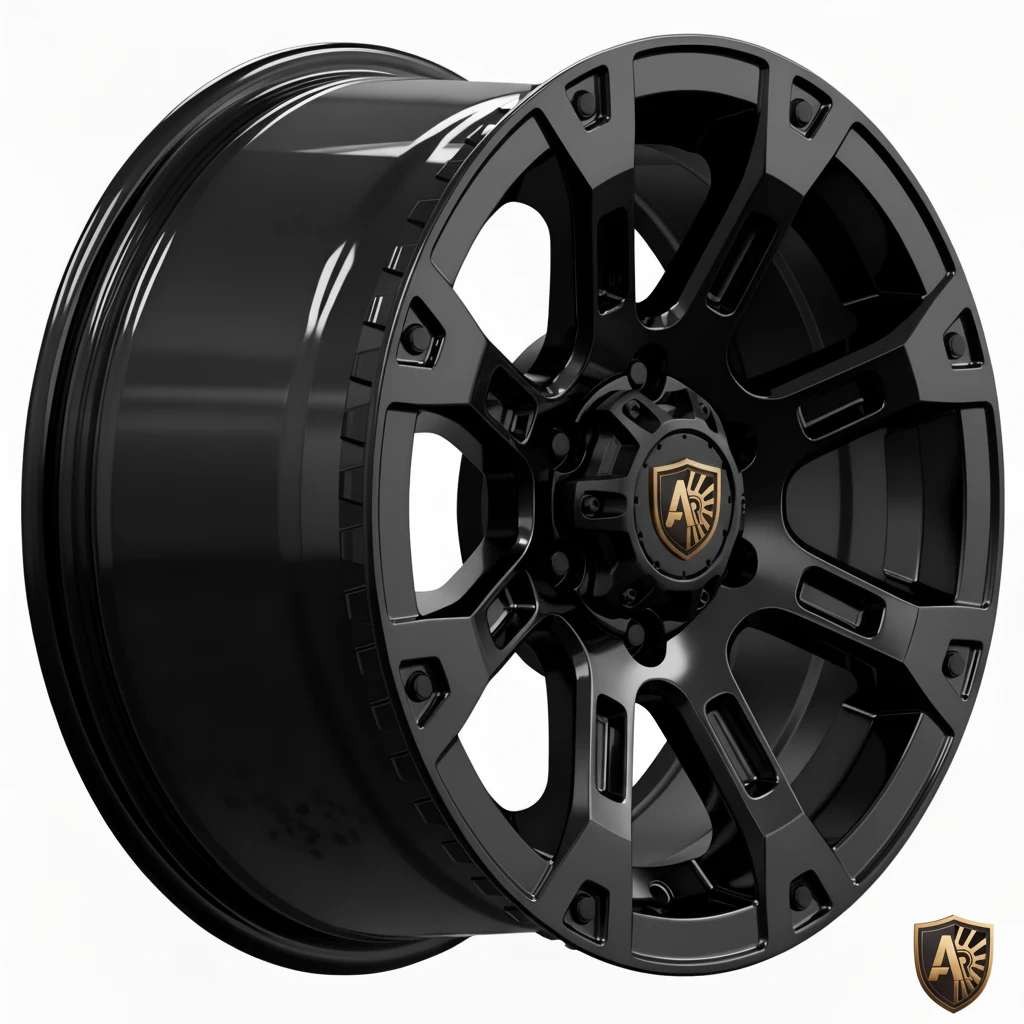 Aegis-Forge-Prodesign-TREKKER-019-Gloss-Black-45-Degree-Tilt