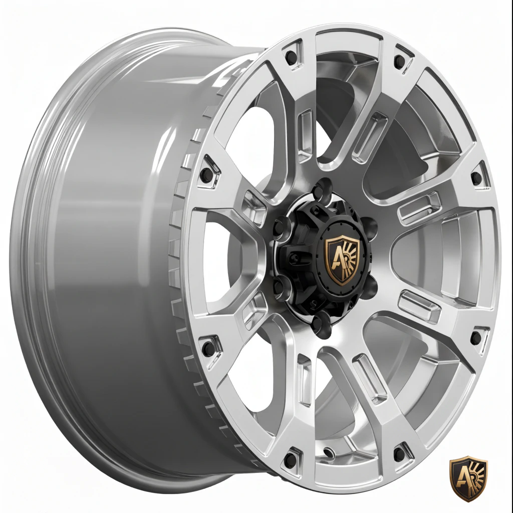 Aegis-Forge-Prodesign-TREKKER-019-Gloss-Silver-45-Degree-Tilt