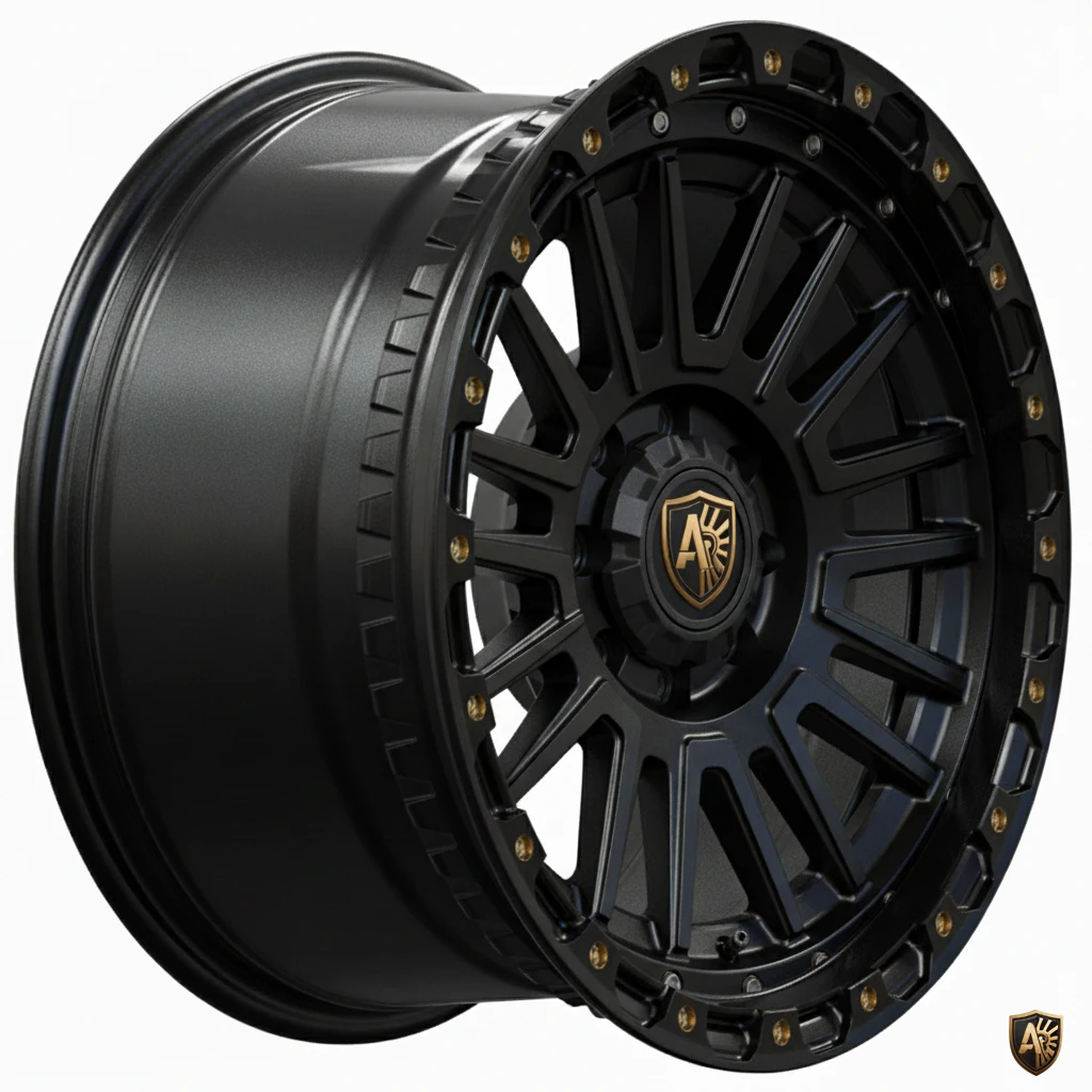Aegis-Forge-Prodesign-TREKKER-020-Gloss-Black-45-Degree-Tilt