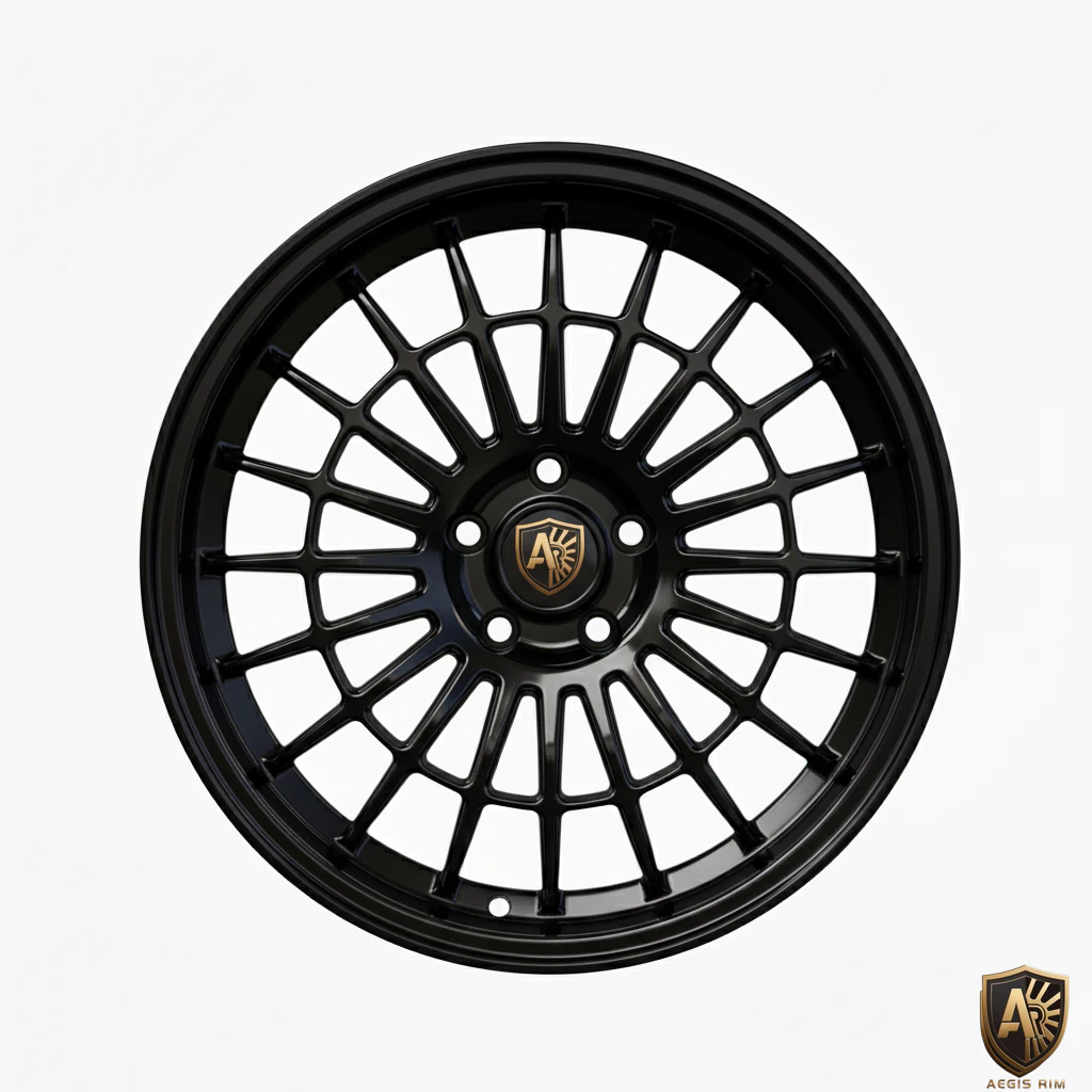 Aegis-Forge-Product Design-IRON-Cage-004-Gloss-Black-Front