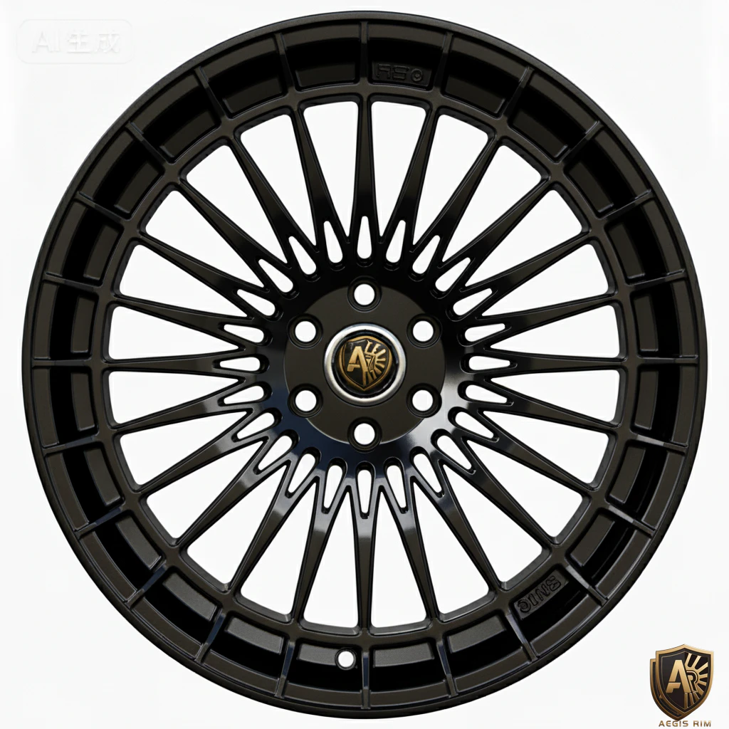 Aegis-Forge-Product Design-IRON-Cage-011-Gloss-Black-Front