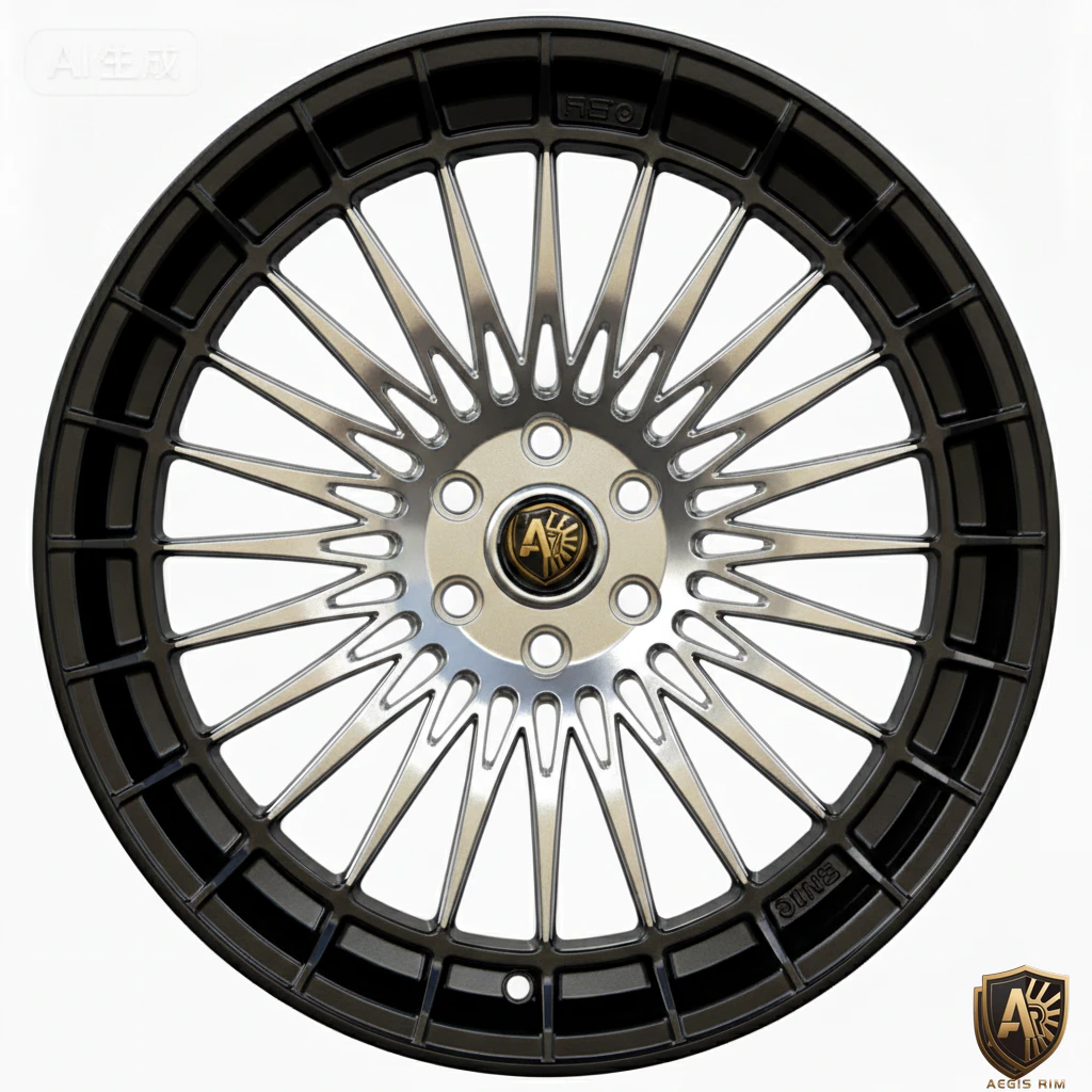 Aegis-Forge-Product Design-IRON-Cage-011-Gloss-Black-glossy-Front