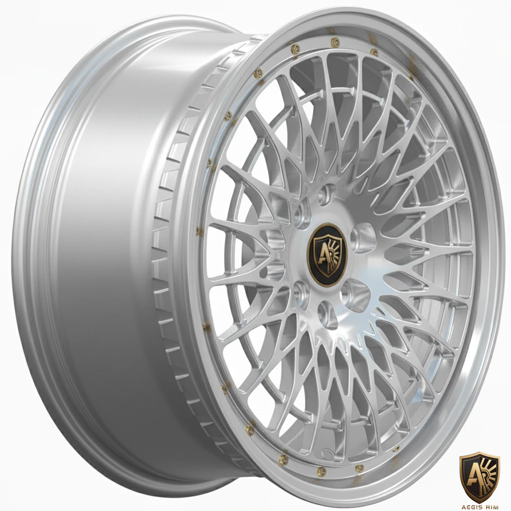 Aegis-Forge-Product Design-IRON-Cage-013-Gloss-Silver-45-Degree-Tilt