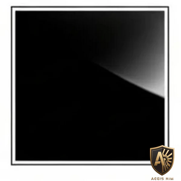 Standard High Gloss Black color option for Aegis Forge wheels