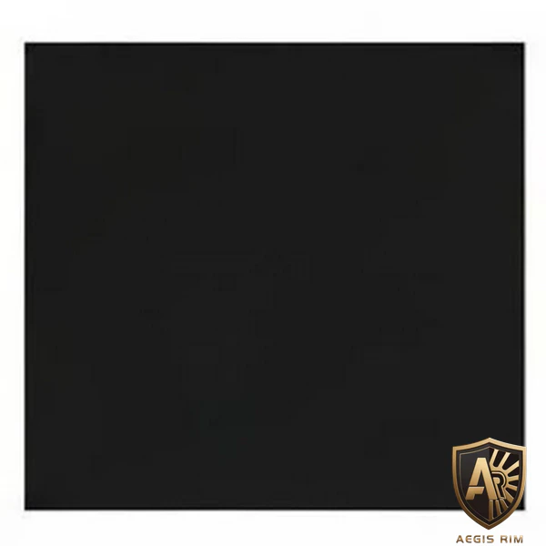 Standard Matte Black color option for Aegis Forge wheels
