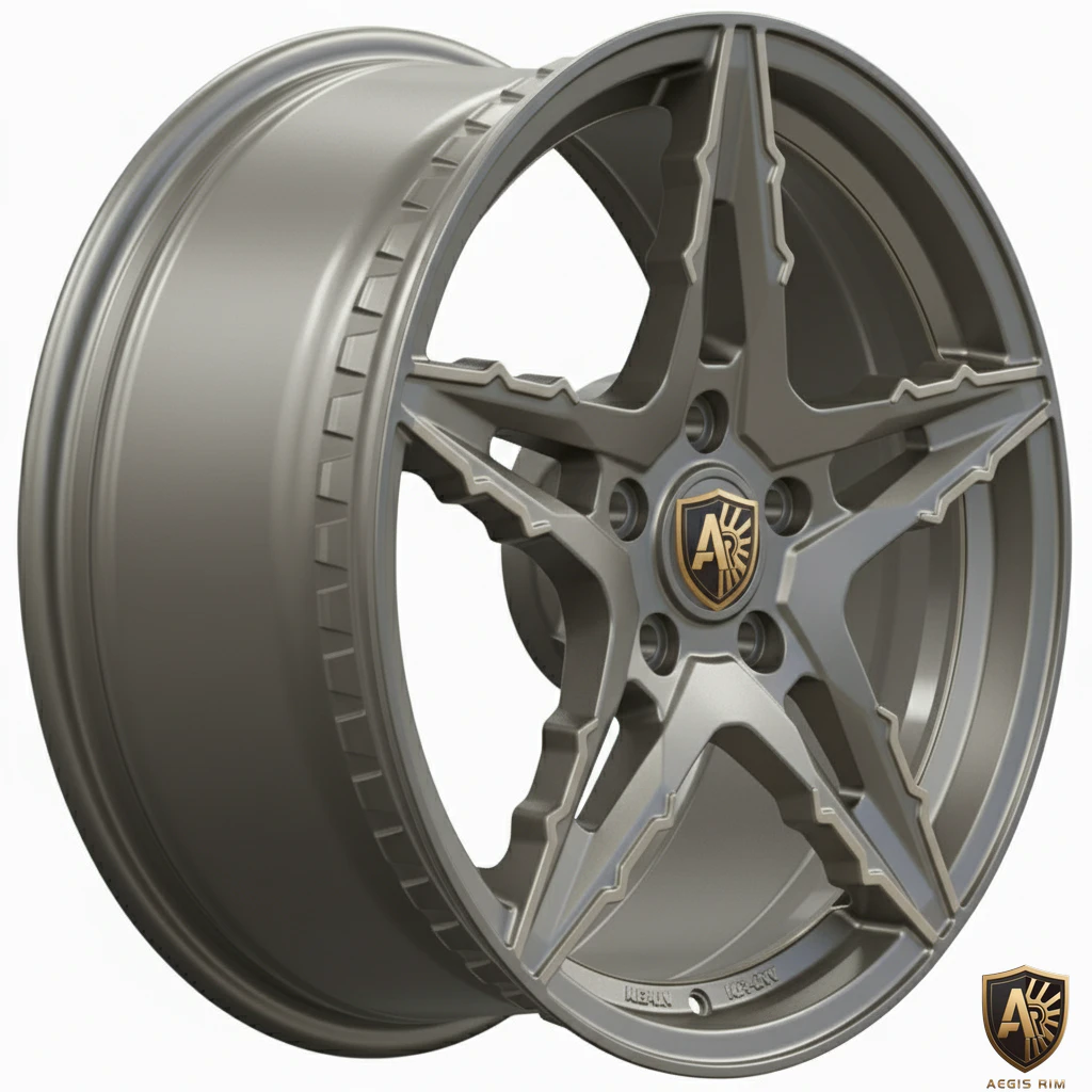 Aegis Forge Prodesign Aurora 001 Gloss Grey 45 Degree Tilt