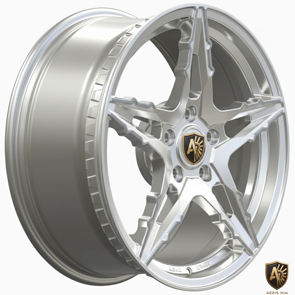 Aegis Forge Prodesign Aurora 001 Gloss Silver 45 Degree Tilt
