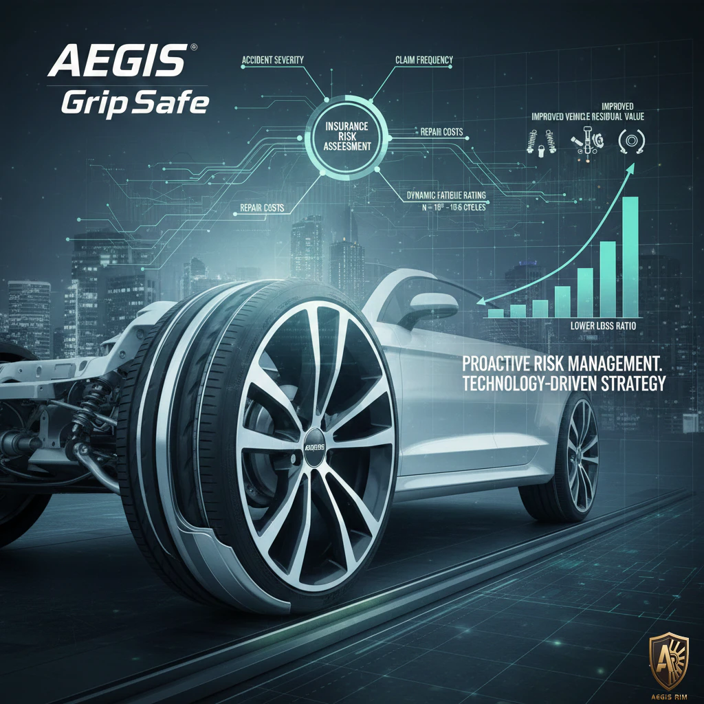 AEGIS GripSafe chassis safety integration showing how wheel technology interfaces with vehicle safety systems